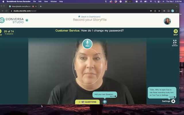 Learning Center: What is Conversa Studio by StoryFile